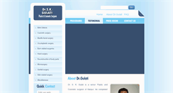 Desktop Screenshot of drskgulati.com